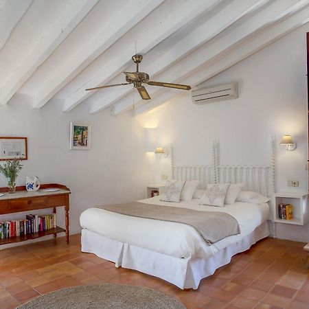 Finca Es Castell Binibona Bagian luar foto