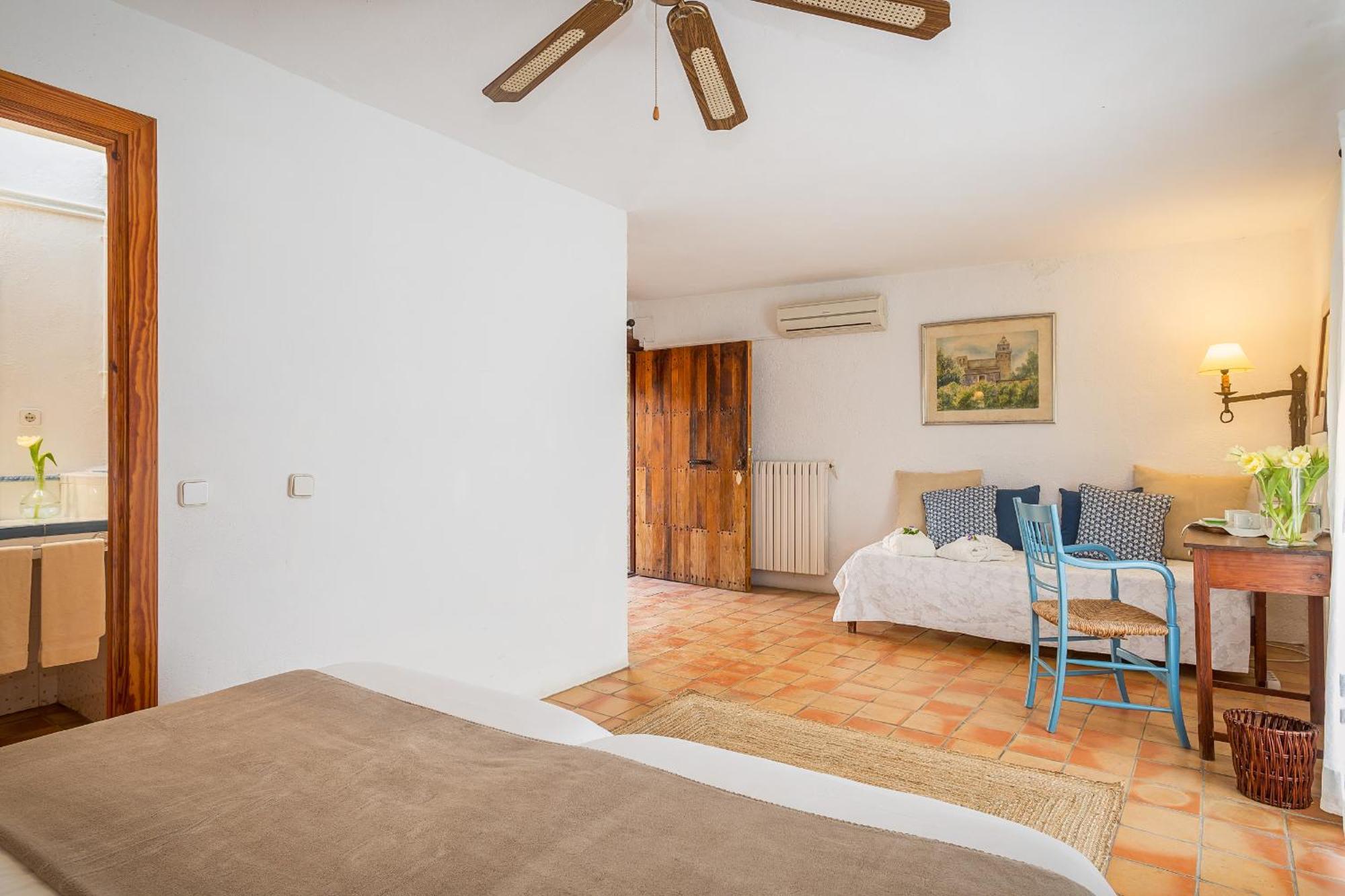 Finca Es Castell Binibona Bagian luar foto