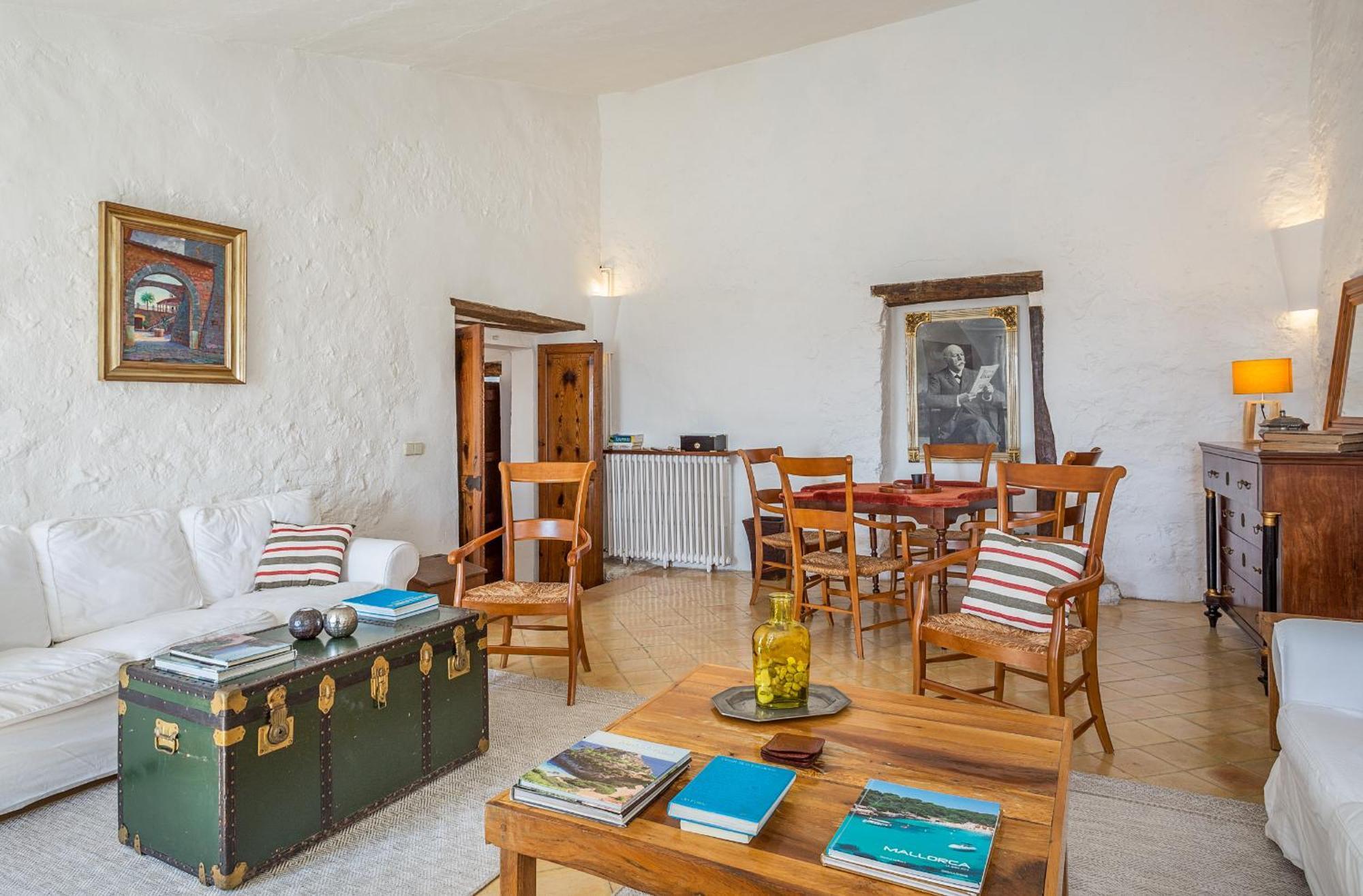 Finca Es Castell Binibona Bagian luar foto