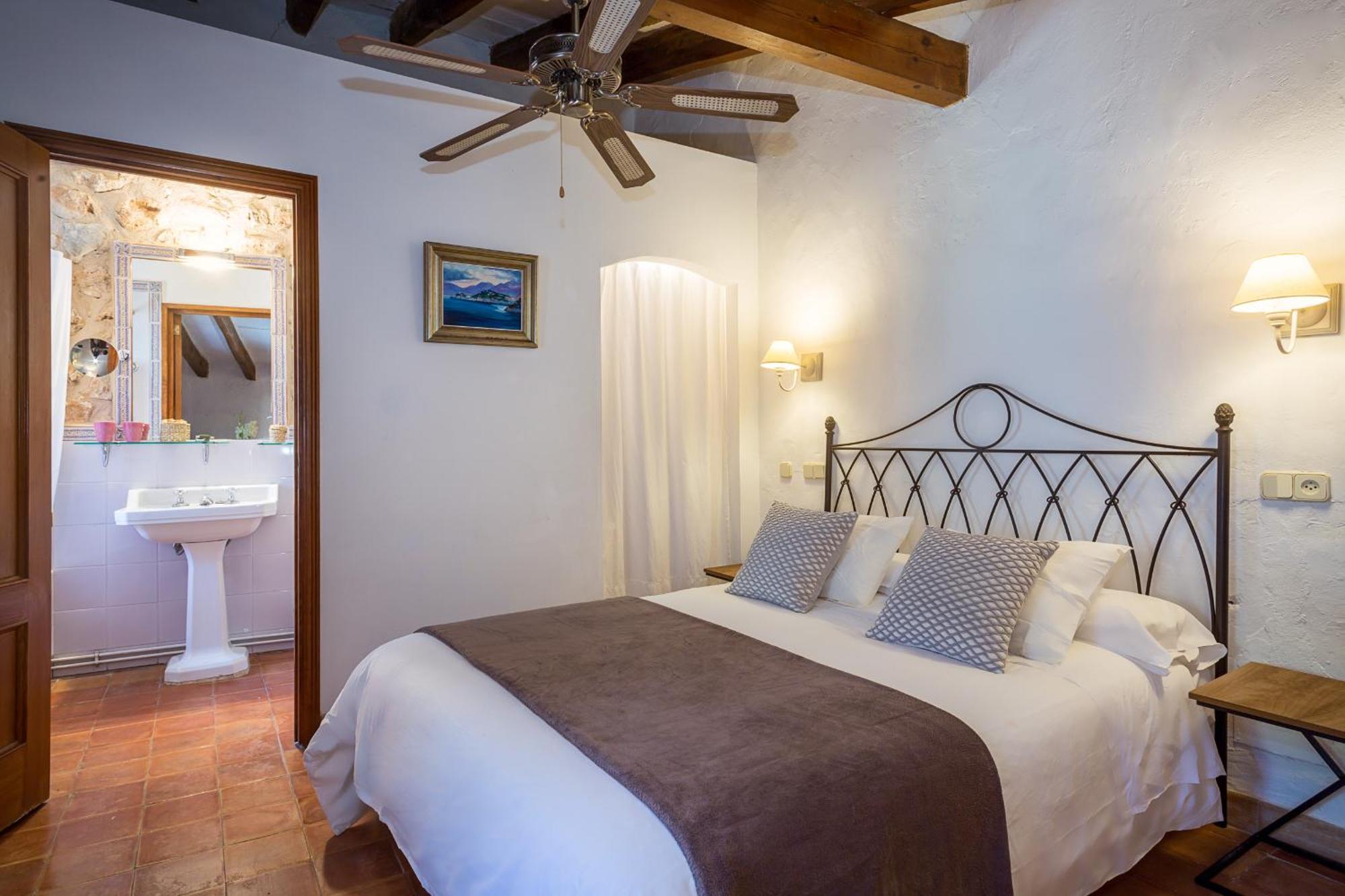 Finca Es Castell Binibona Bagian luar foto