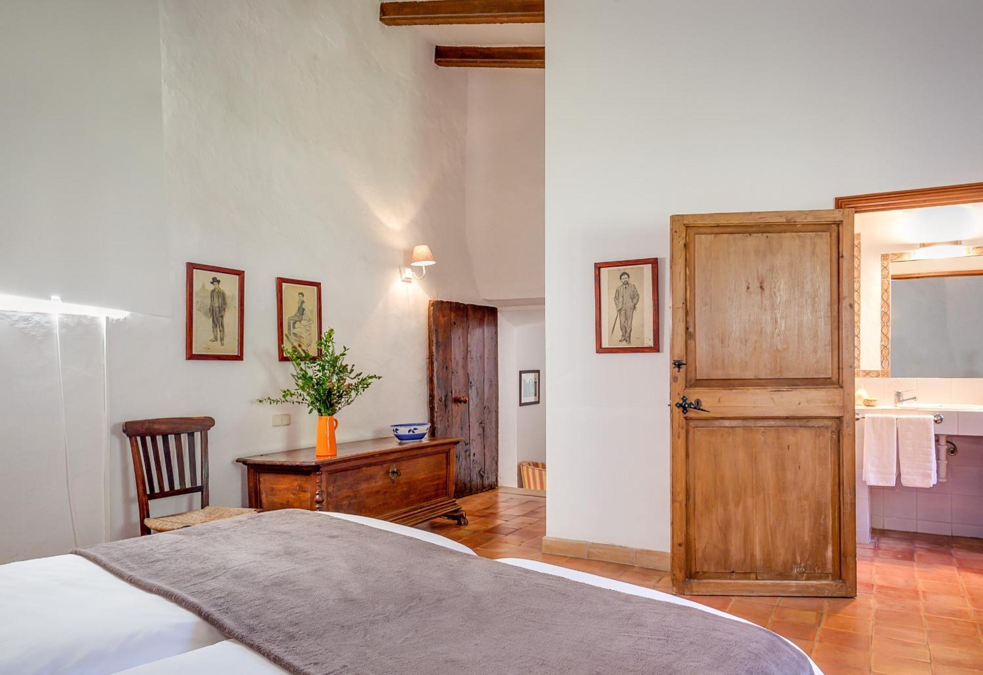 Finca Es Castell Binibona Bagian luar foto