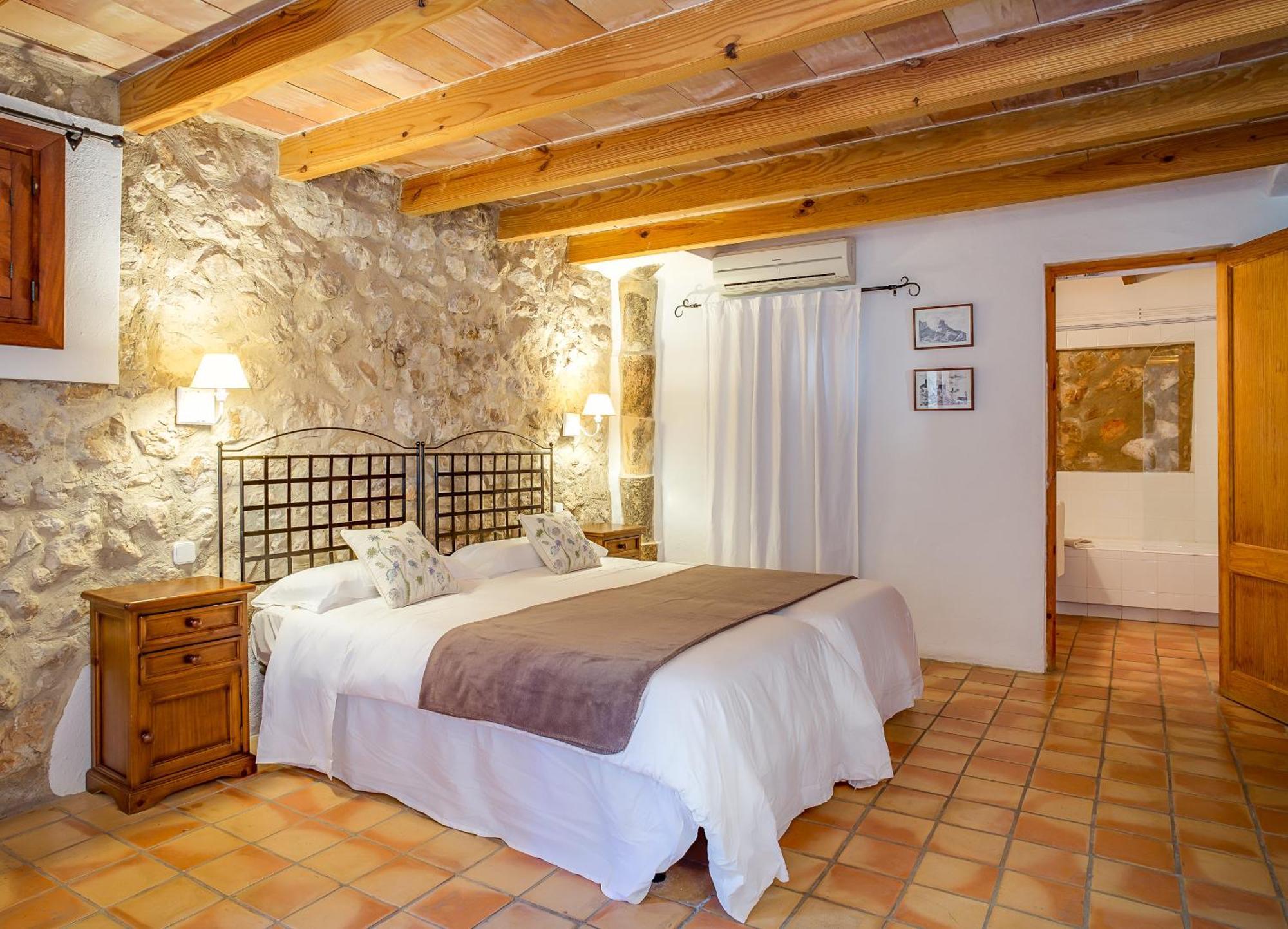 Finca Es Castell Binibona Bagian luar foto