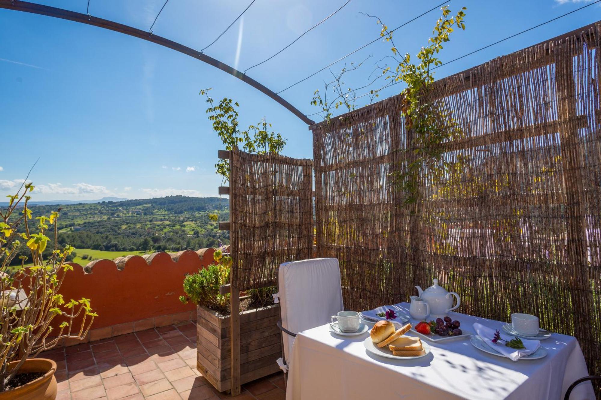 Finca Es Castell Binibona Bagian luar foto