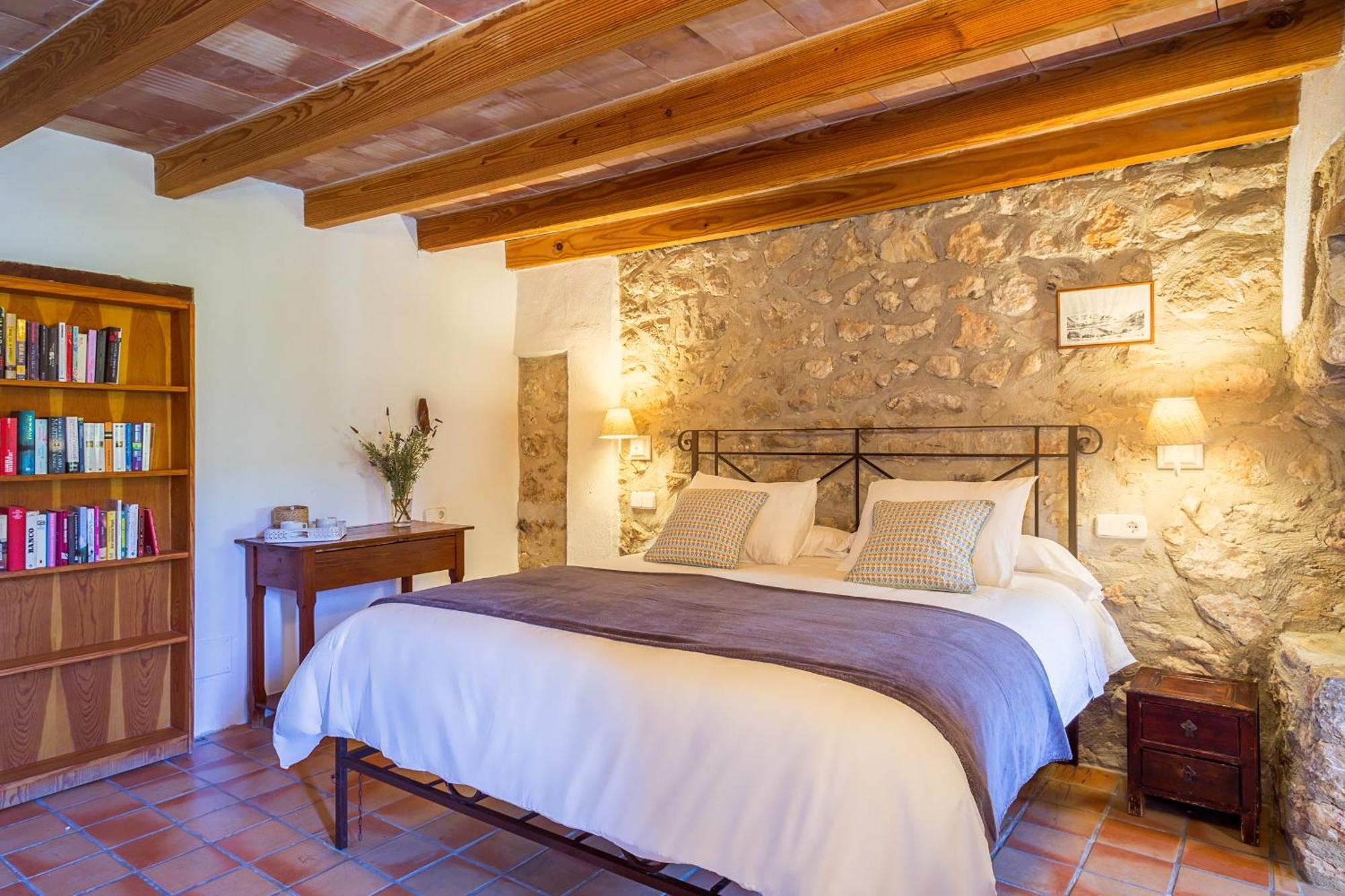 Finca Es Castell Binibona Bagian luar foto
