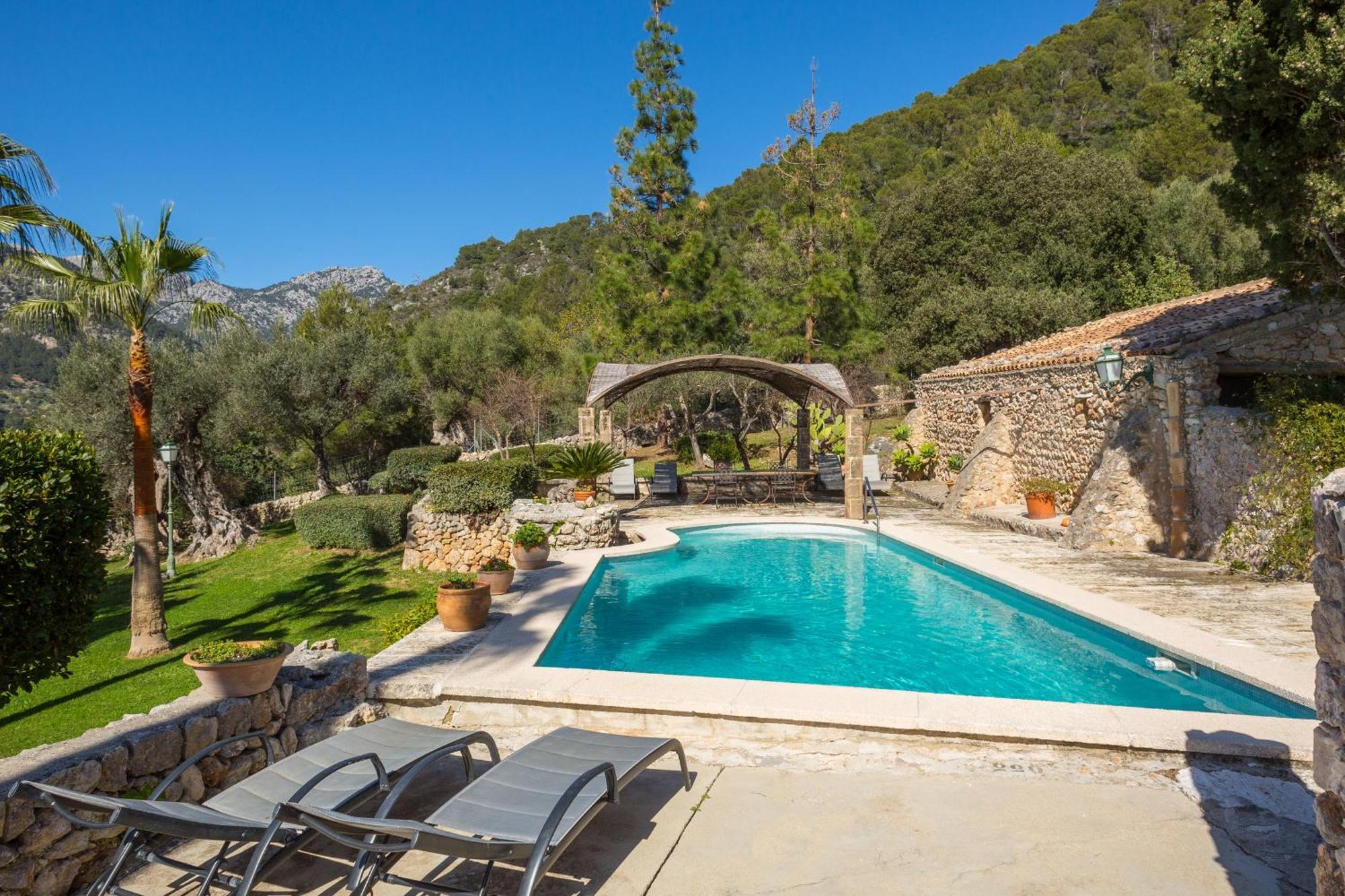 Finca Es Castell Binibona Bagian luar foto