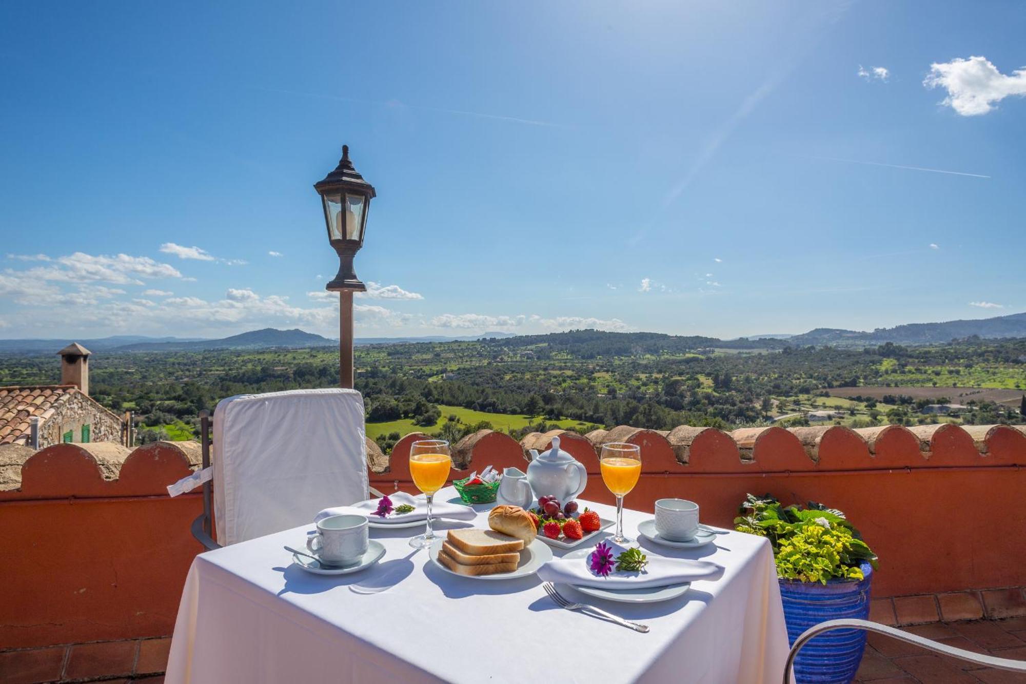 Finca Es Castell Binibona Bagian luar foto