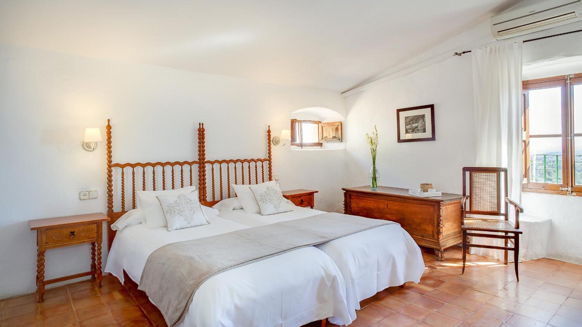 Finca Es Castell Binibona Bagian luar foto