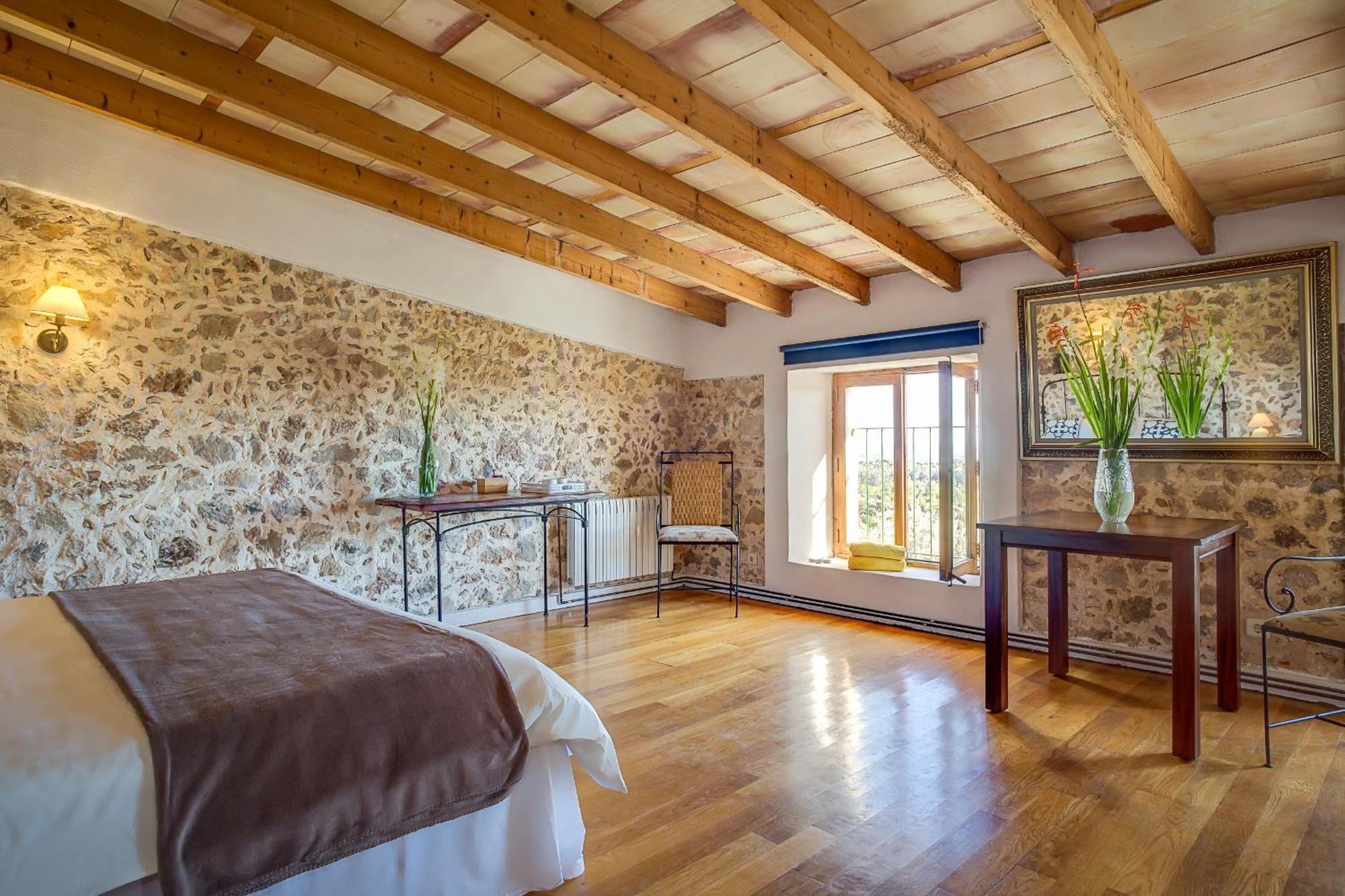 Finca Es Castell Binibona Bagian luar foto