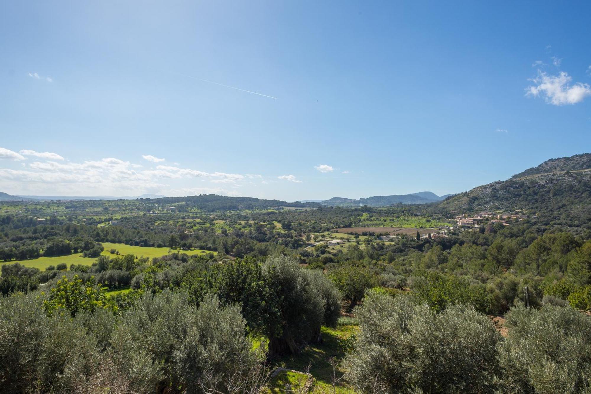 Finca Es Castell Binibona Bagian luar foto