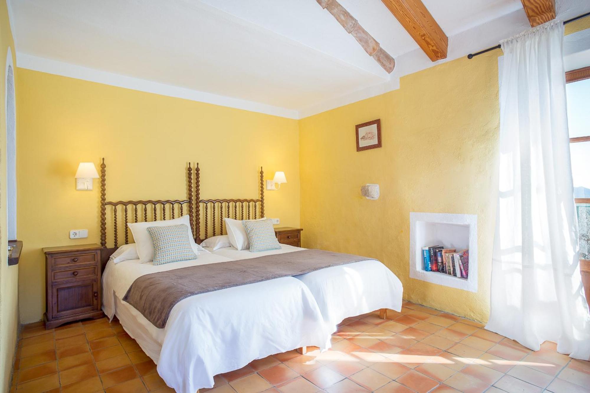 Finca Es Castell Binibona Bagian luar foto
