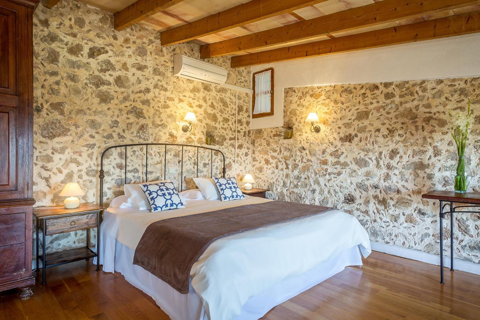 Finca Es Castell Binibona Bagian luar foto