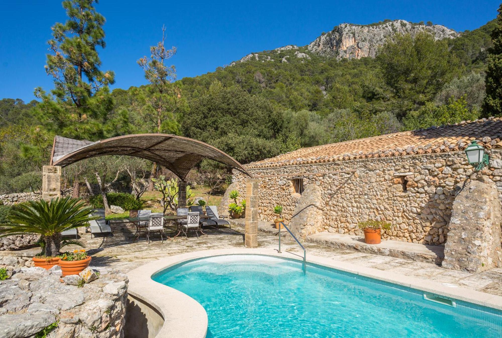 Finca Es Castell Binibona Bagian luar foto