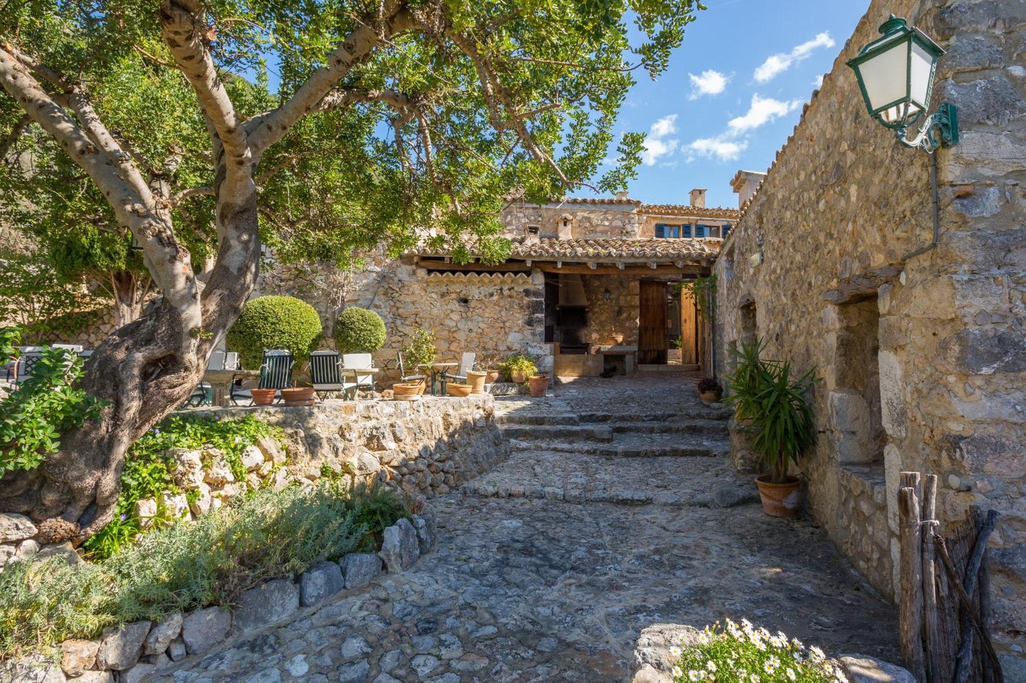 Finca Es Castell Binibona Bagian luar foto