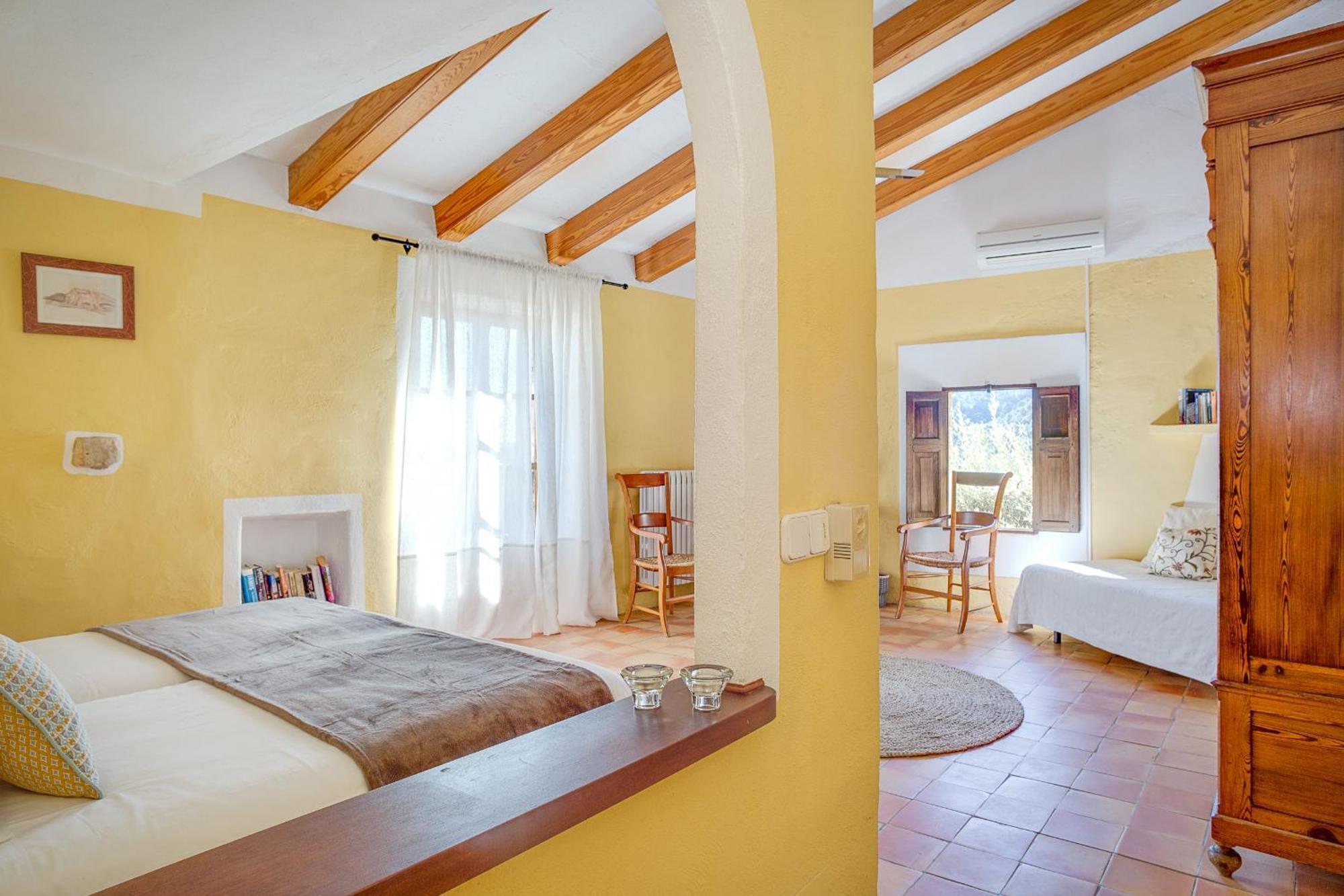Finca Es Castell Binibona Bagian luar foto