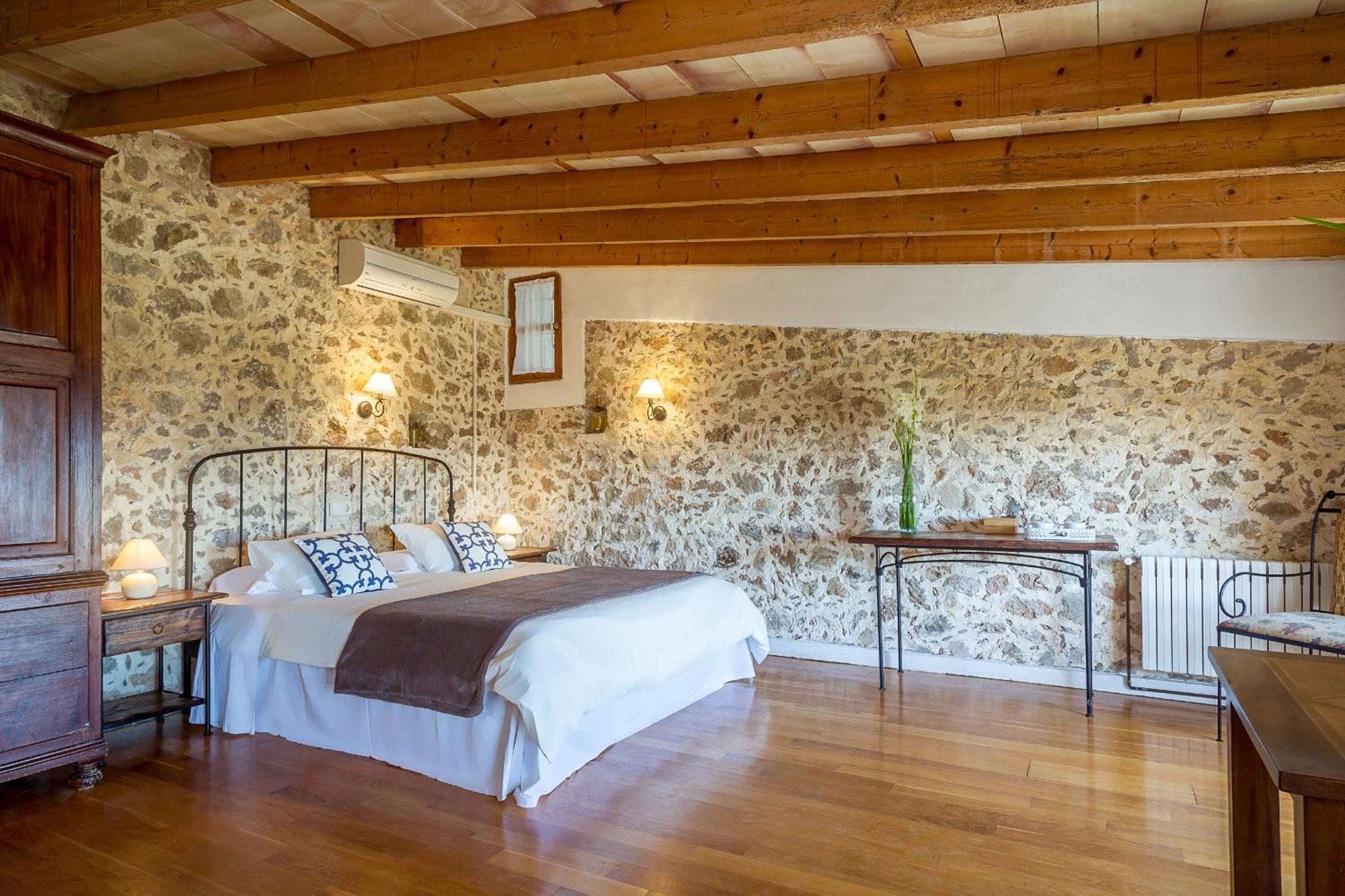 Finca Es Castell Binibona Bagian luar foto