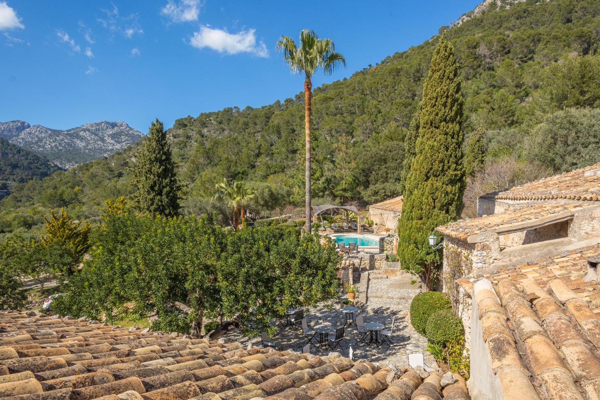 Finca Es Castell Binibona Bagian luar foto
