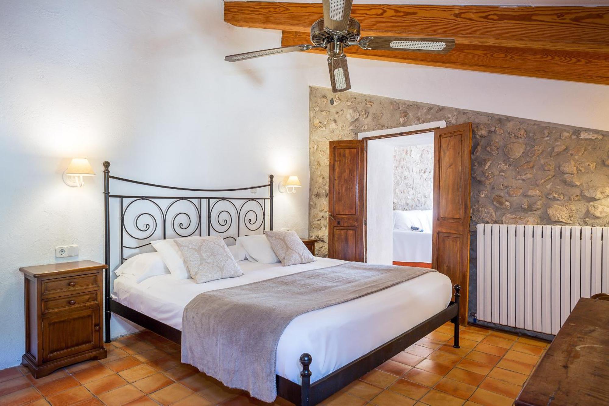 Finca Es Castell Binibona Bagian luar foto