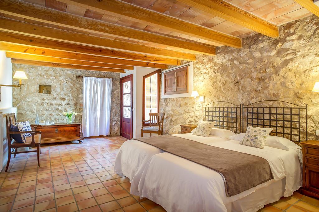 Finca Es Castell Binibona Bagian luar foto